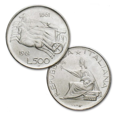 500 lire 1961 Unità d'Italia