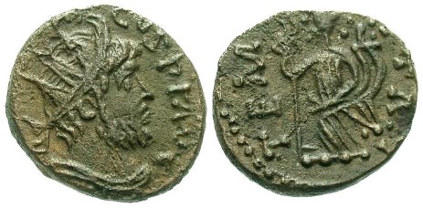 coin, coins, Roman coin, Roman coins, Roman imperial coin, Roman imperial coins, coin of proculus, coins of proculus, antoninianus of proculus