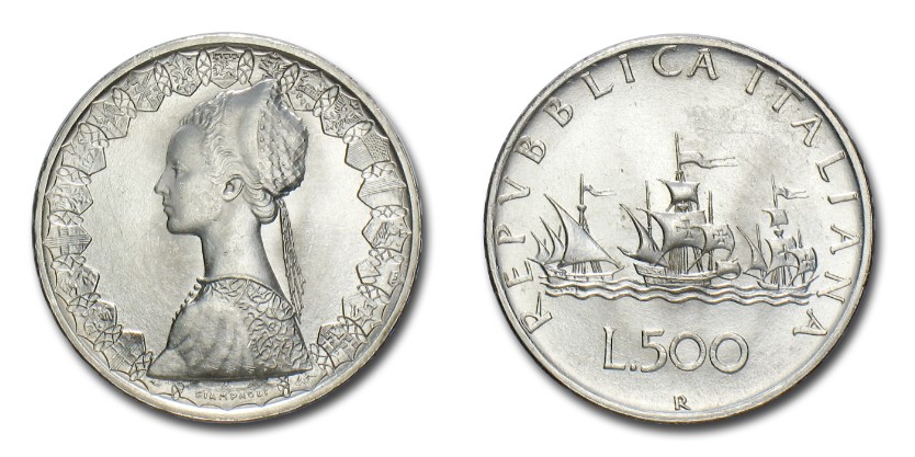 500 lire caravelle