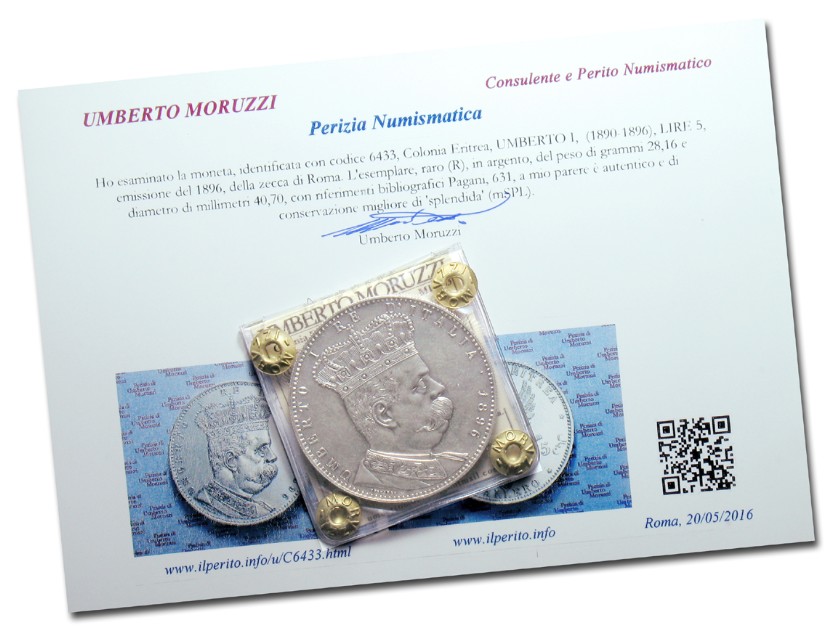 perizia numismatica, perizie numismatiche