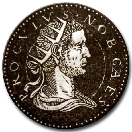 coin, coins, Roman coin, Roman coins, Roman imperial coin, Roman imperial coins, coin of proculus, coins of proculus